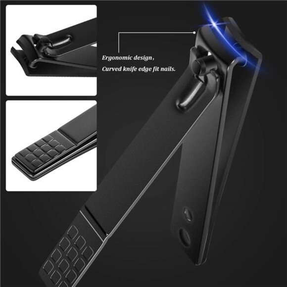 Manicure Set,18 In 1 Stainless Steel Professional Pedicure Kit Nail Scissors - Picture 5 of 8